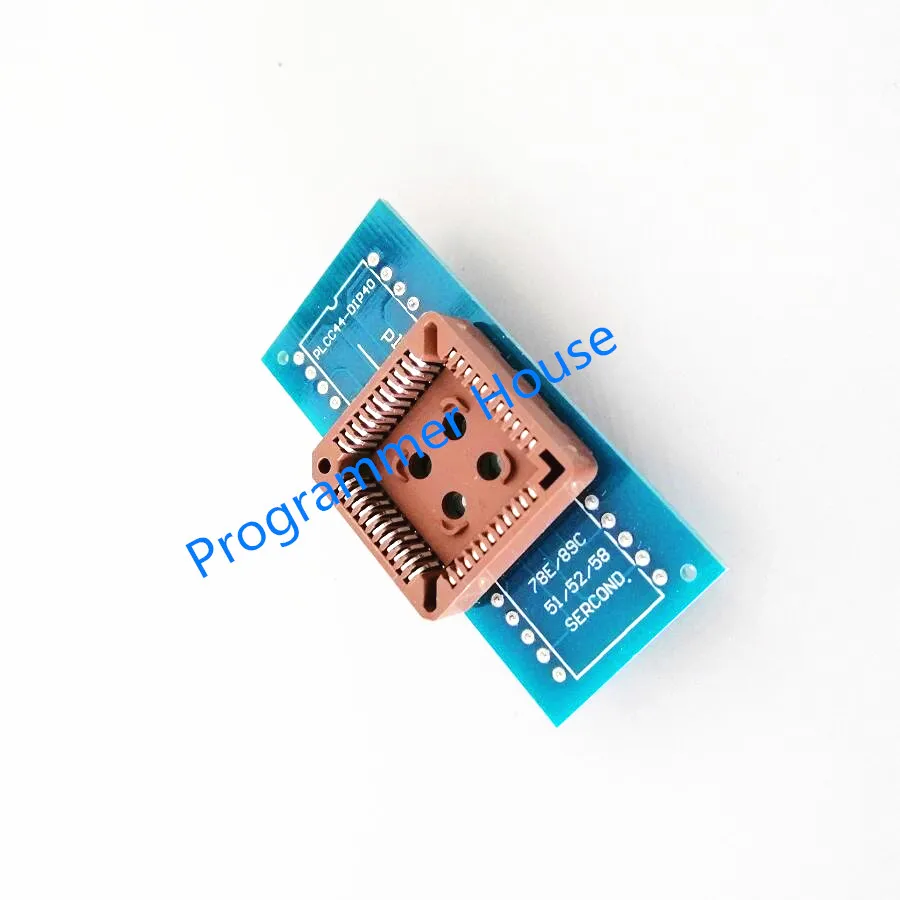 Бесплатная доставка PLCC адаптер PLCC44 К DIP40 для USB Универсальный программатор разъем