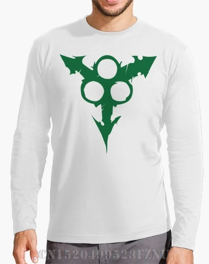 2017 Зима Специальное предложение Мужская футболка с длинным рукавом Нургла