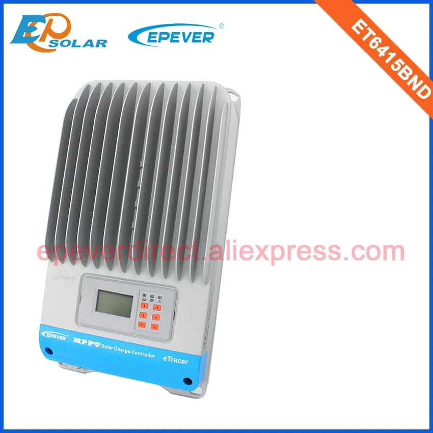 

12v/24v/36v/48v auto work regulador de carga solar ET4415BND ET6415BND ET6420BND EPEVER MPPT Solar power controller