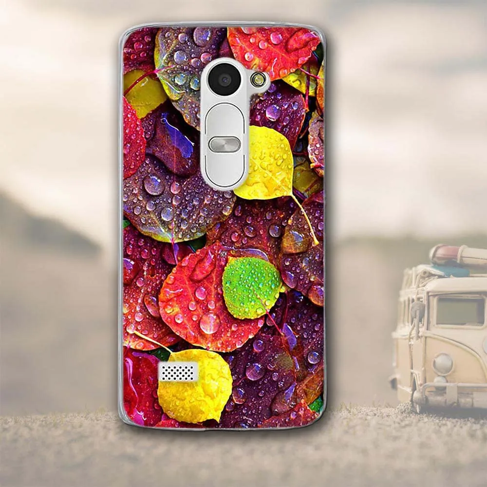Чехол для телефона Fundas, чехол для LG Leon 4G LTE H324 H320 H340N C50 C40, Мягкий ТПУ силиконовый чехол с цветами для LG Leon 4G LTE - Цвет: 27