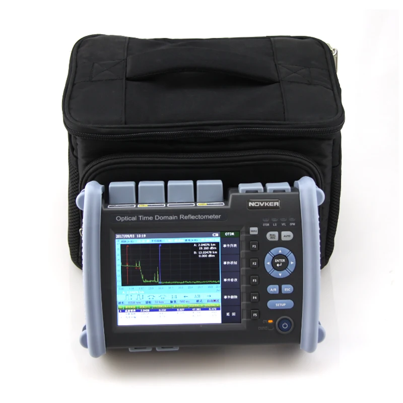 

FTTH Fiber Optic OTDR Tester USB OTDR NK6000 1310/1550nm optical time domain reflectometry fiber optic cable breakpoint