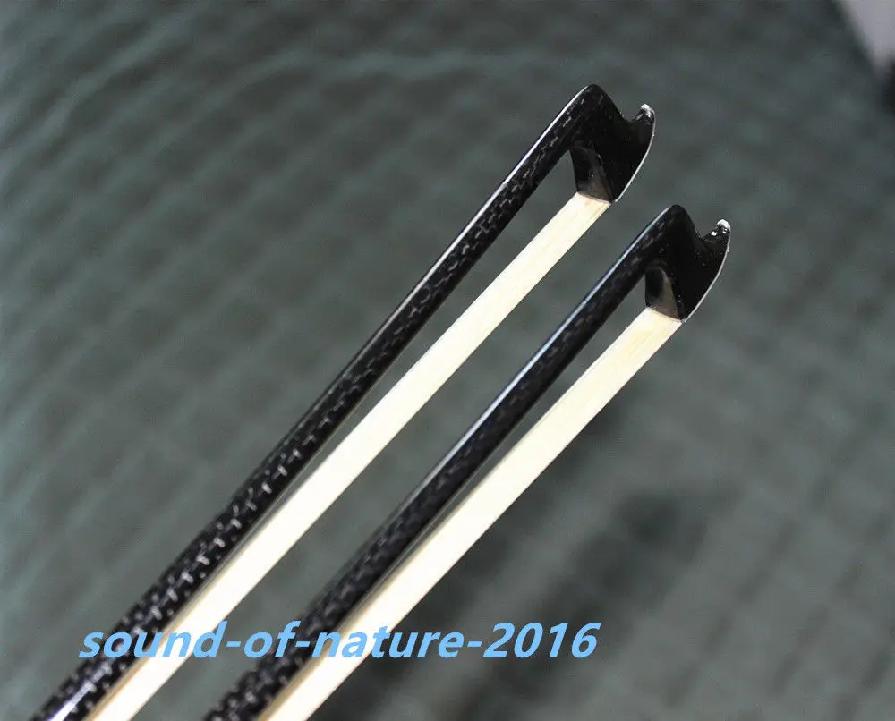 1 шт. Pro light carbon fiber 4/4 скрипка смычок для скрипки медные детали белые конские волосы
