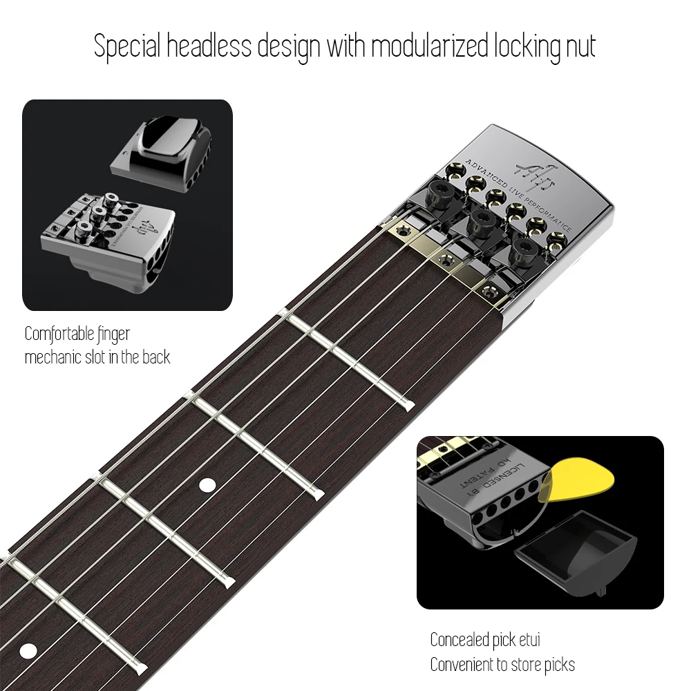 Профессиональный складной Электрический гитарный усилитель ALP AD 80 со встроенным