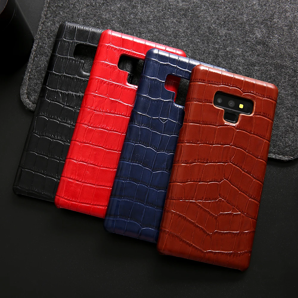 Чехол CYBORIS для Samsung Note 9 чехол из натуральной кожи Galaxy S9 Plus S задняя крышка коровьей