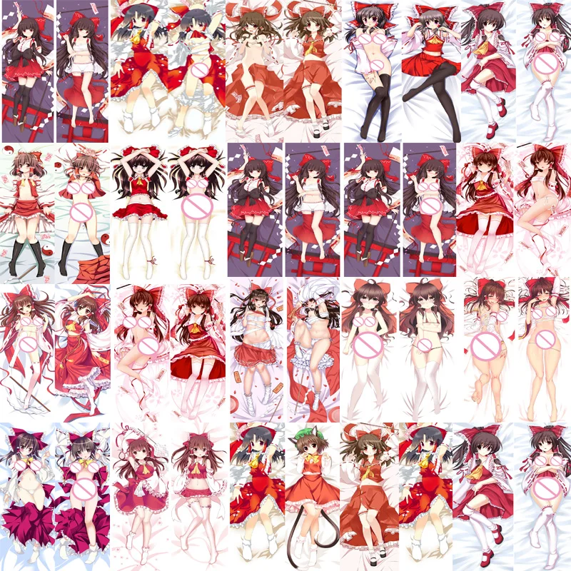 2017 August Anime TouHou Project Hakurei Reimu воплощение алого дьявола Подушка Dakimakura чехол Чехол для