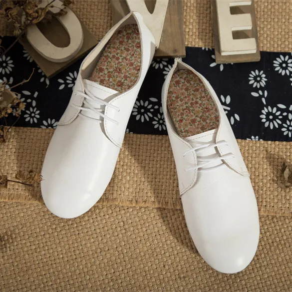 Movland/Женская обувь ручной работы на плоской подошве из натуральной воловьей кожи