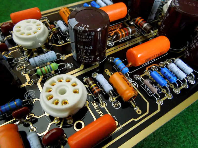 Hi End M7 вакуумная трубка Phono Riaa LP поворотный усилитель Fi стерео Marantz 7 сборная плата