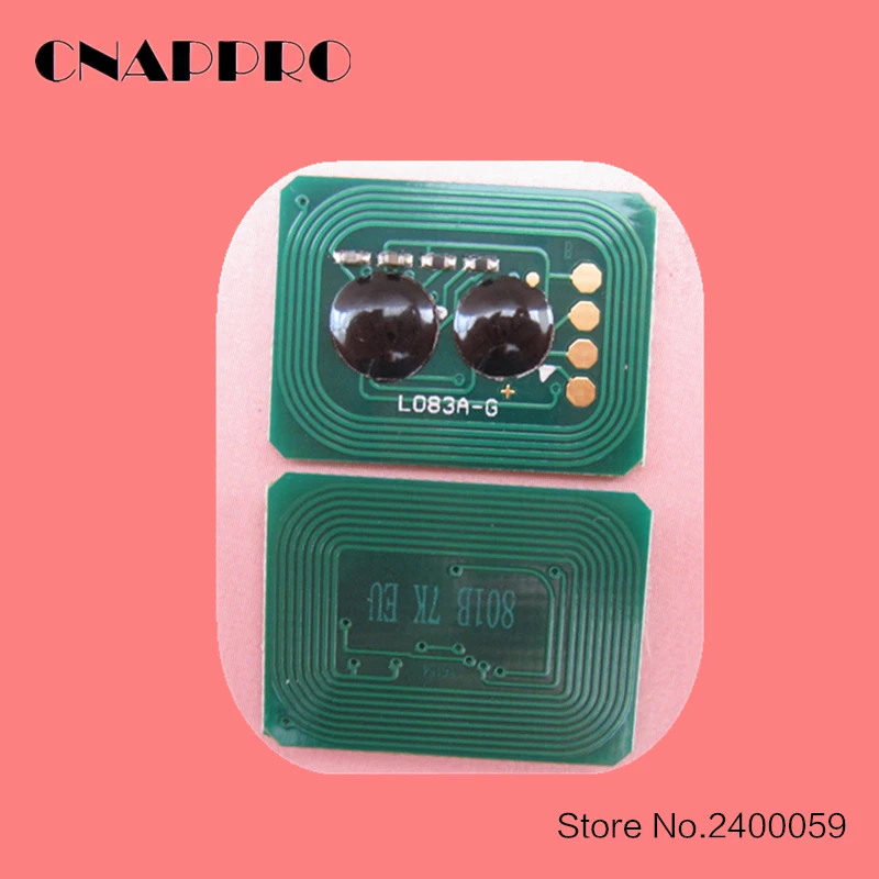 

MC760 MC770 MC780 Reset Toner Chip for Okidata Oki C760 Cartridge Chip