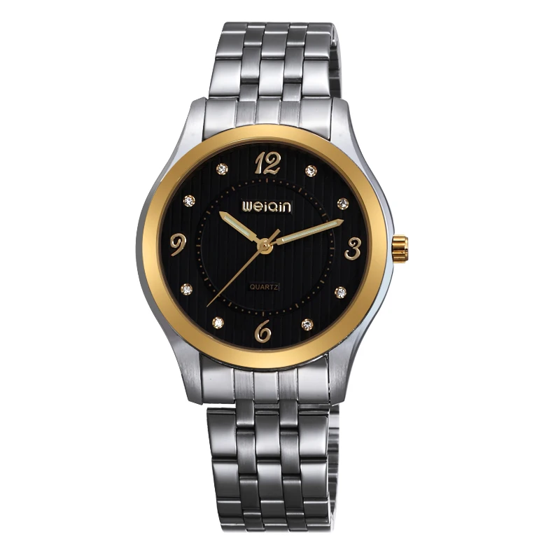 WEIQIN Топ Швейцарские часы марка повседневная мода элегантные дамы платье