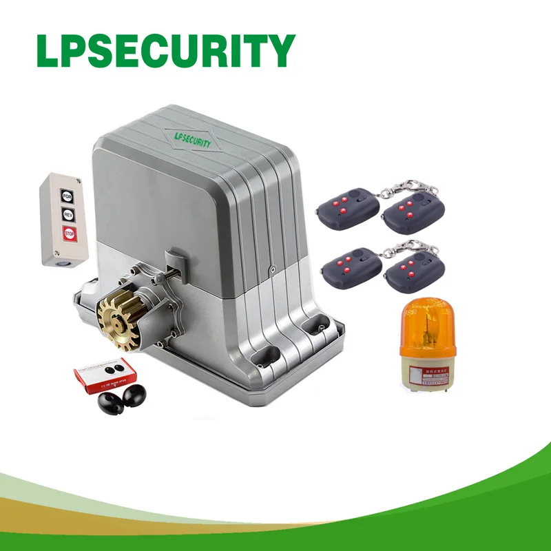 LPSECURITY 1800 кг Электрический двигатель для раздвижных ворот/Электрический