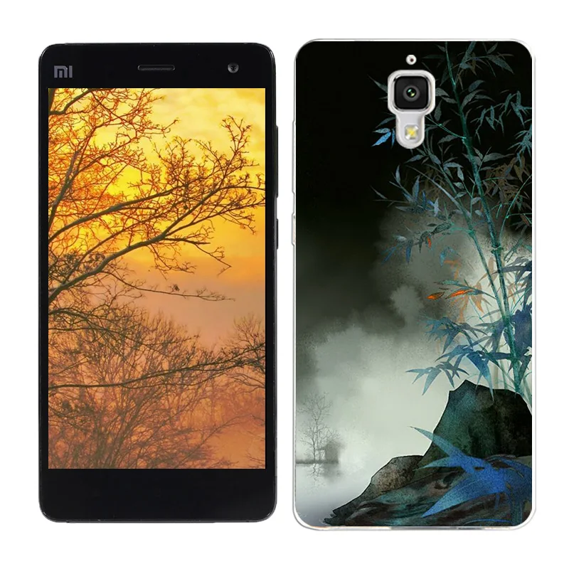 18 Мягкий силиконовый чехол для Xiaomi mi 4, чехол s, чехол для Xiaomi mi 4, чехол для телефона из ТПУ с аэрокосмическим рисунком, чехол для Xiao mi M4 - Цвет: 18