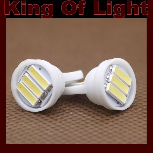 10x Высококачественная автомобильная светодиодная лампа 194 W5W 3smd T10 3 светодиода SMD