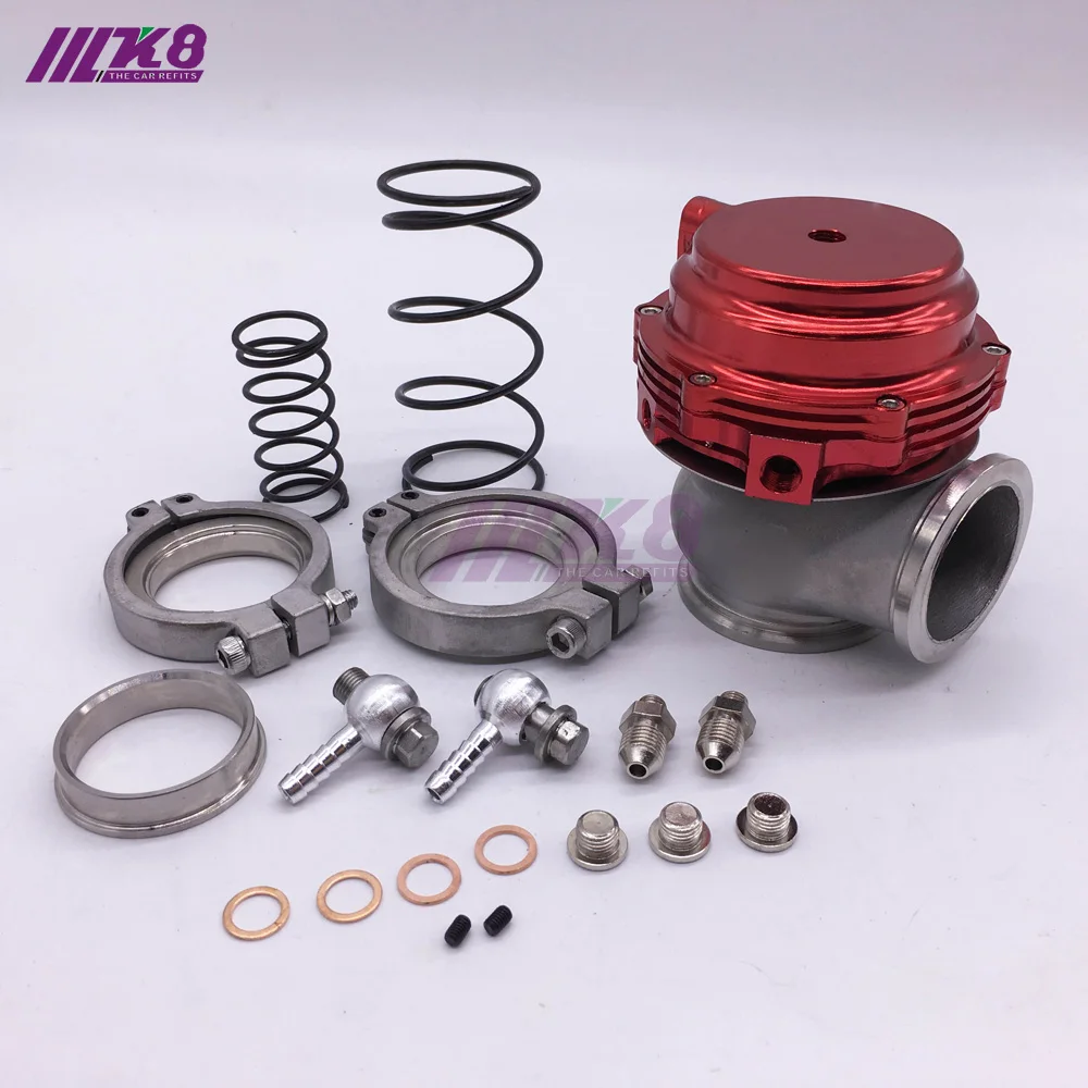 MVR 44 мм V группы внешний Wastegate комплект 24PSI Turbo Wastegate с V группы фланец высокое качество