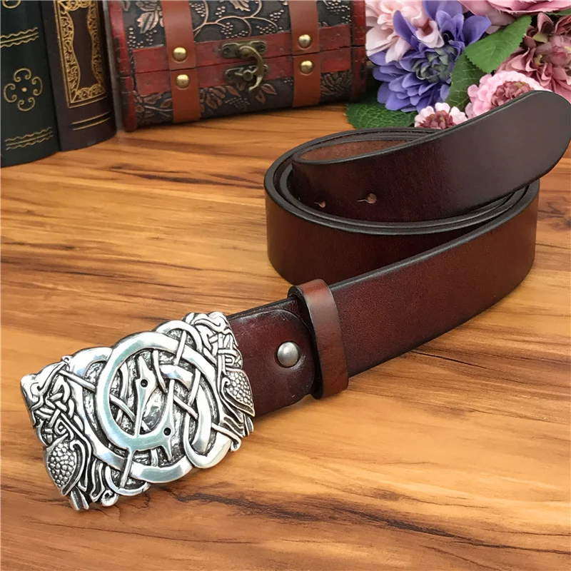 Роскошный мужской ремень с металлической пряжкой из натуральной кожи Ceinture Homme, кожаный ремень для мужчин, джинсовый мужской ремень Riem Wide MBT0589