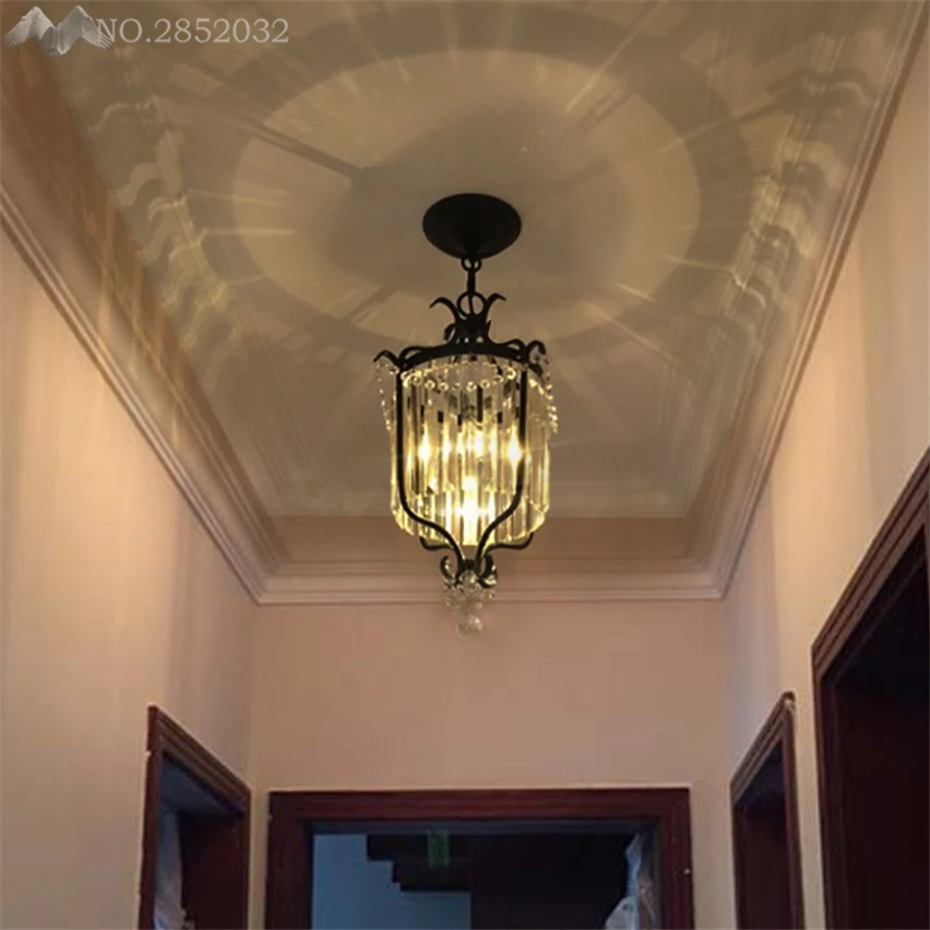 Светодиодные люстры JW с белыми кристаллами современные светильники в