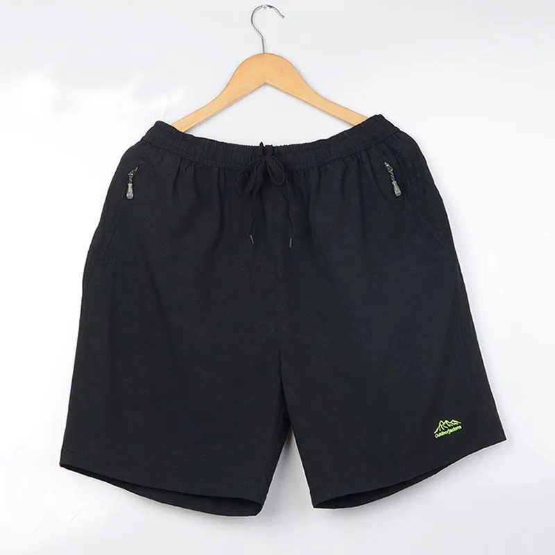 Шорты мужские с эластичным поясом легкие повседневные пляжные большие размеры 5xl