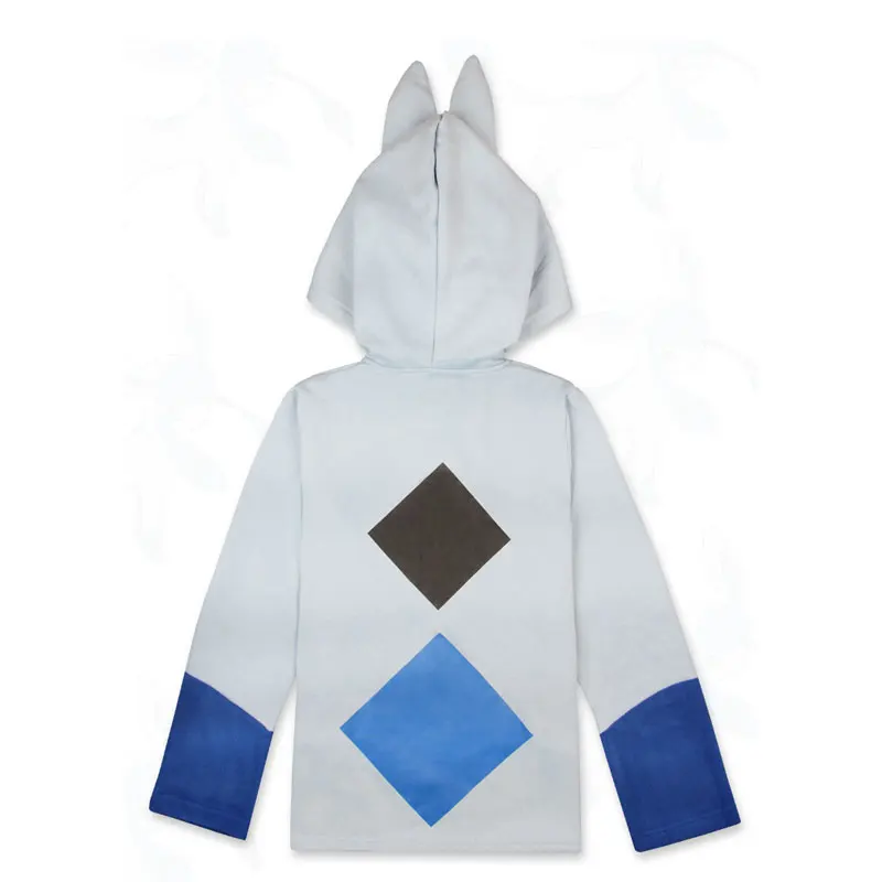 Милое пальто Eevee Аниме Косплей Костюм-свитер для взрослых женщин и мужчин девочек мультфильм куртка зимняя теплая утепленная толстовка на молнии