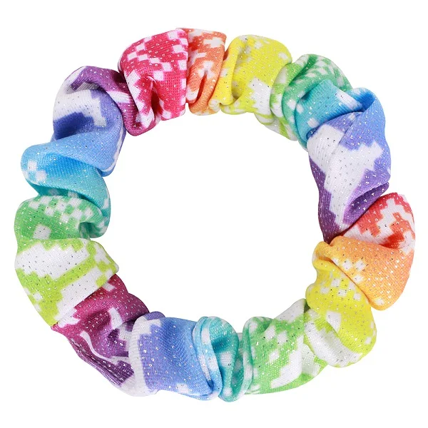 HB002 Rainbow BAOHULU, 20 цветов, головная повязка для девочек, детские бесшовные ультраэластичные резинки для волос, резинки для волос, резинка для волос, аксессуары для волос - Цвет: HB002 Rainbow