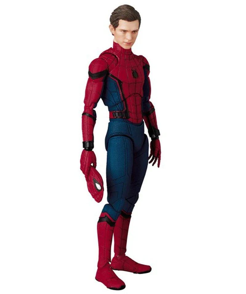 DC Лига Справедливости Супер герой Mafex MAF Аквамен Бэтмен флэш чудо-женщина Супермен Человек-паук фигурка игрушка кукла