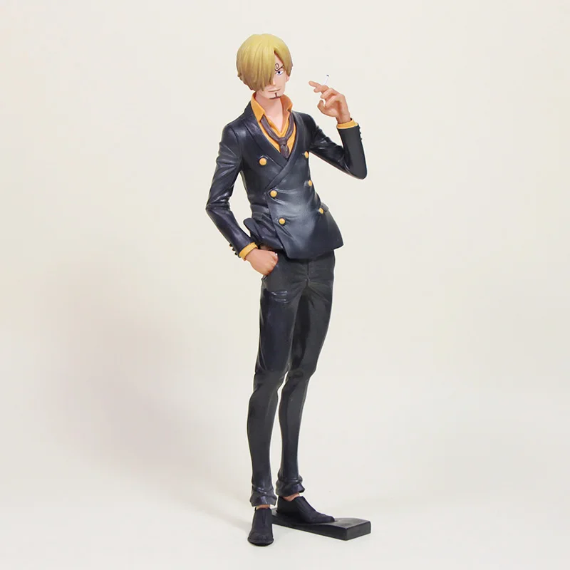 sanji opp bag 25 см аниме одна деталь грандиста Луффи фигурка Grandline мужчины Обезьяна D Луффи ПВХ фигурка Коллекционная модель игрушки куклы - Цвет: sanji opp bag