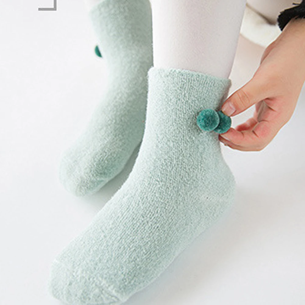 Emmababy 2-11Y 4Pair/set Newborn Baby Boys Girls Infant Toddler Kids Lovely Soft Cotton Anti Slip Socks