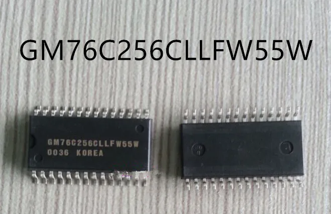 Новое оригинальное новое поступление Акция 1 шт. GM76C256CLLFW55W GM76C256 SOP28|Запасные части| |