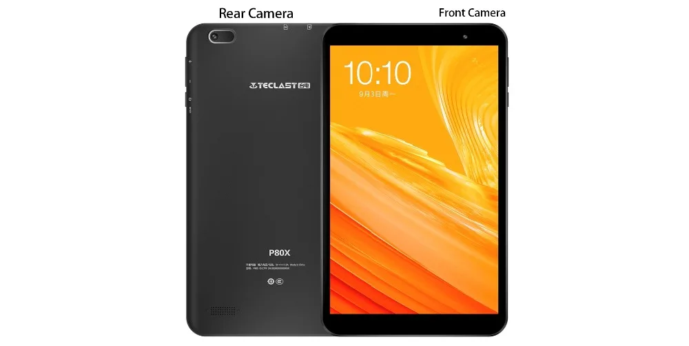 Teclast P80X 8 дюймов 4G планшет Android 9,0 SC9863A IMG GX6250 1280x800 ips Восьмиядерный 1,6 ГГц 2 Гб ram 16 Гб rom планшет с двойной камерой