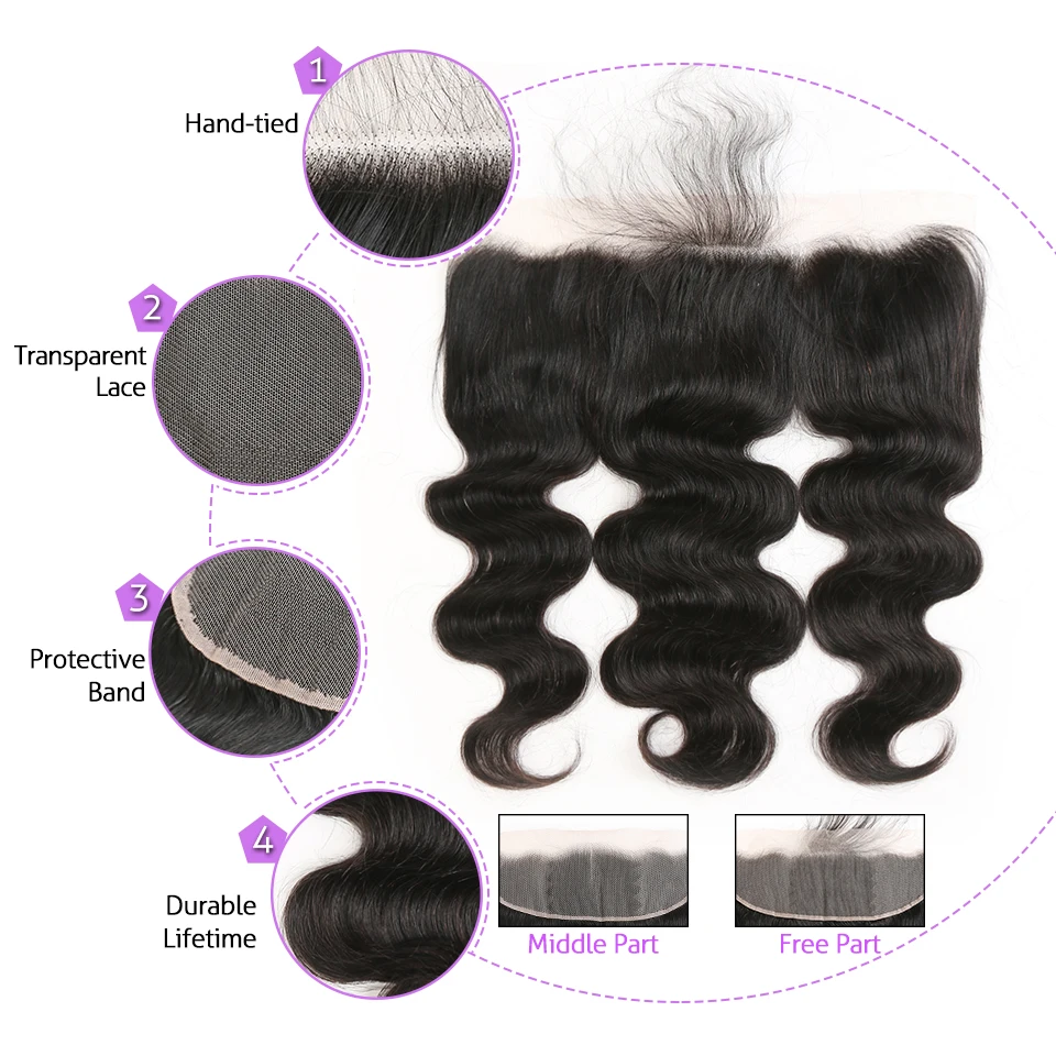 Angel Grace волосы бразильские объемные волнистые фронтальные свободные части 100%