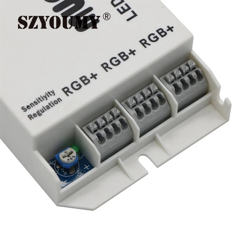 SZYOUMY музыкальный светодиодный пульт управления 24 клавишами DC12 24V 6A Звук Музыка 3