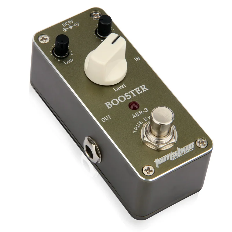 Педаль эффектов для электрогитары Aroma педаль с крепежной лентой корпус из