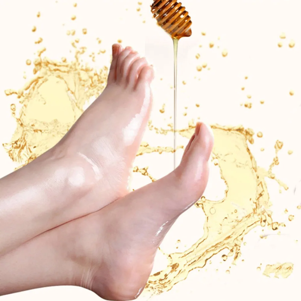 Маски для ног Honey средство педикюра маска красоты пилинг корейский набор ухода за