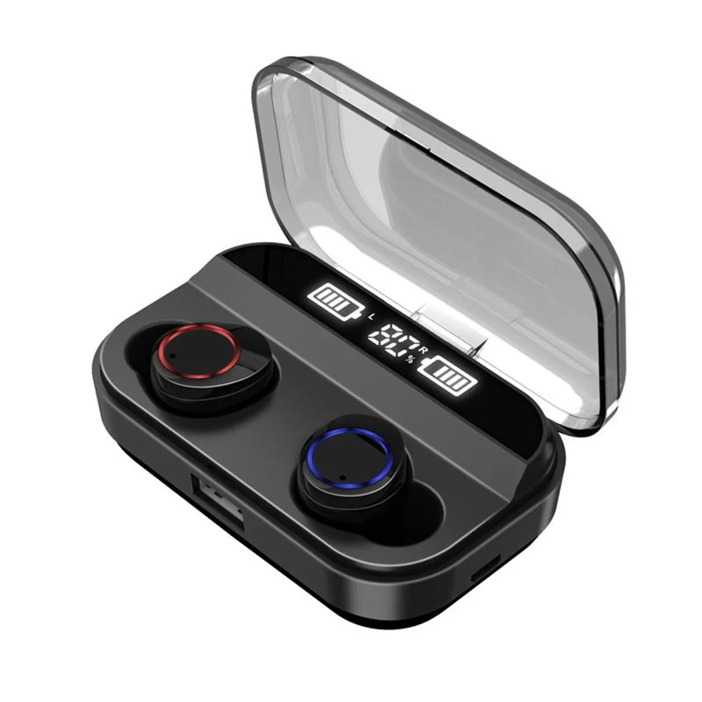 Водонепроницаемый Bluetooth 5 0 наушники вкладыши стерео беспроводные с зарядным
