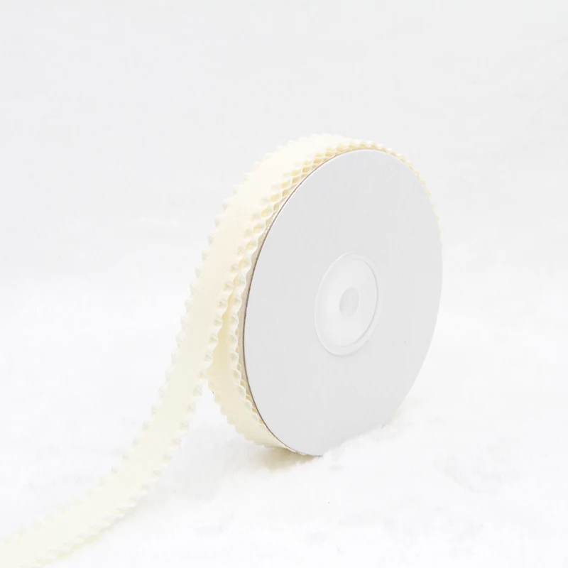 

16mm DIY Hair Accessories Edges Crushed Ruffle Ribbon,Falbala Flouncing Corrugated Edge Ribbon