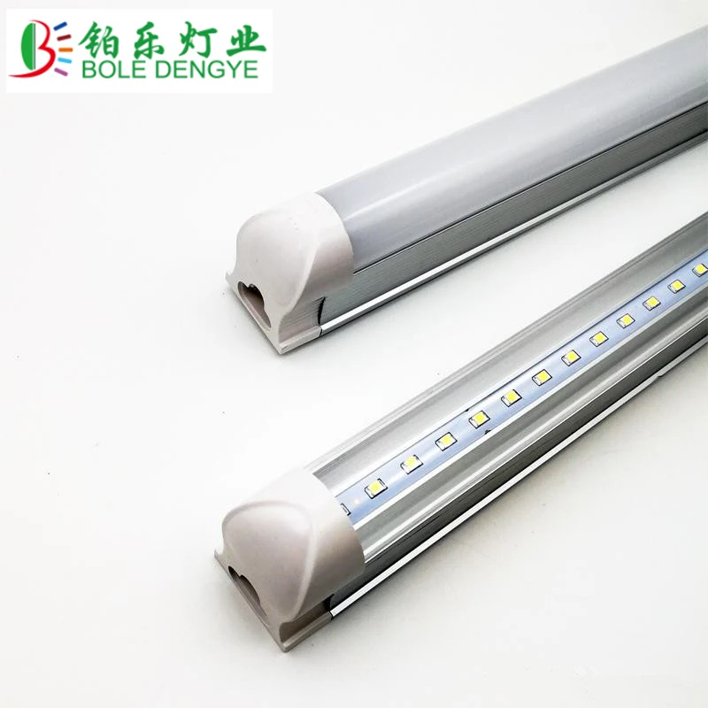 LED T8 интегрированная трубка флуоресцентный Свет домашний свет 600 мм 2FT настенный