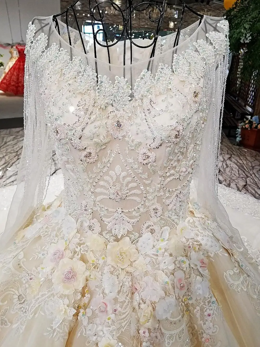 Новинка 62347 стильное свадебное платье на шнуровке в стиле леди корсет принцессы с