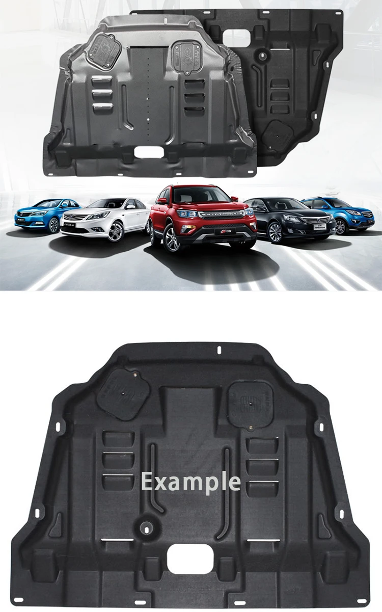 Автомобильный Стайлинг для Honda Civic пластиковая защита двигателя 2007 для Civic опорная плита двигателя крыло двигатель из легированной стали