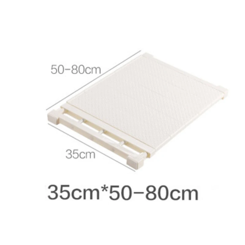 Width35X50-80cm Ширина 35/42 см выдвижной кухонный стеллаж для хранения для гардеробные шкафчики многослойное кухонная стойка для посуды отдельная полка органайзер для спальни - Цвет: Width35X50-80cm