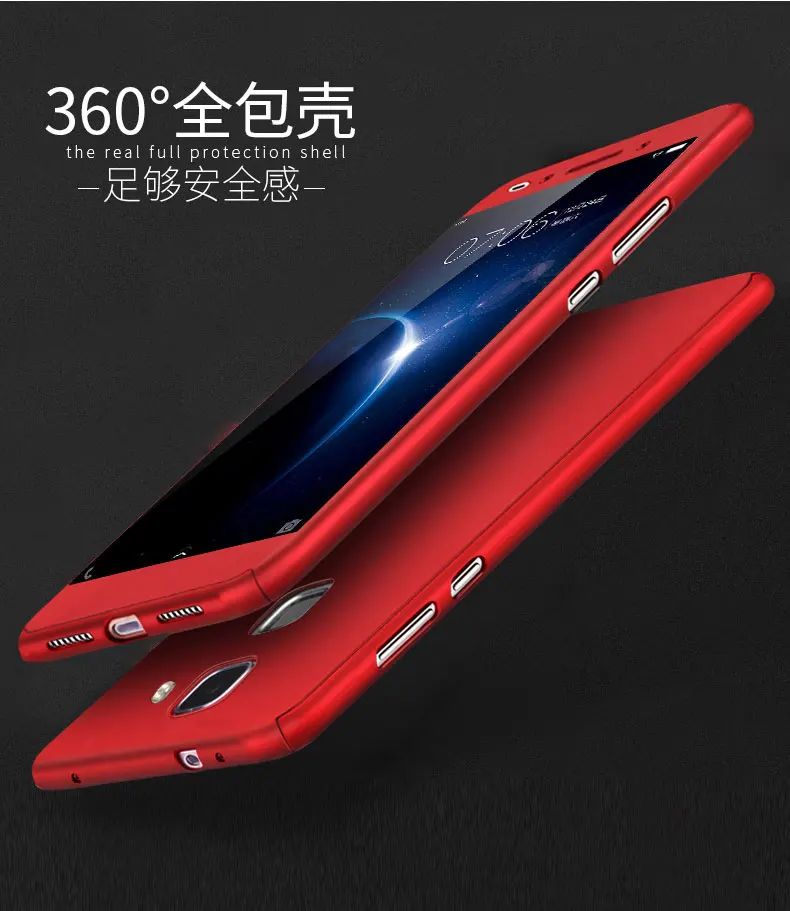 Kiylczxycm 2017 Новый Гибридный чехол для huawei Honor 7 360 градусов Жесткий ультра тонкий Honor7
