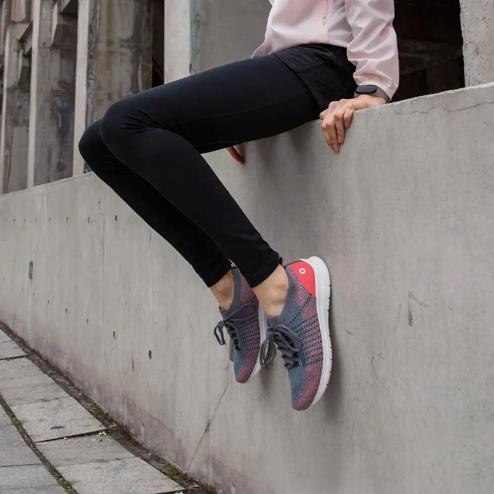 Xiaomi MIJIA AMAZFIT цельный тканый верх кроссовки легкие удобные дышащие нескользящие