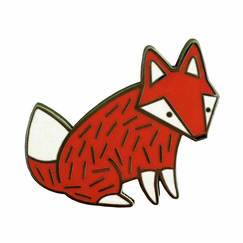 Fox Enamel Pin | Дом и сад