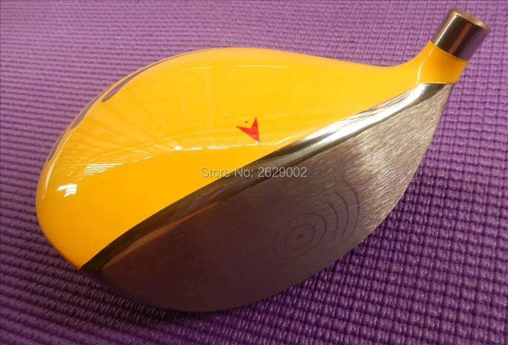 Производитель "Kzg" Гольф BIG BANG MAX Hi COR Long distance 470 titanium driver golf head желтый цвет