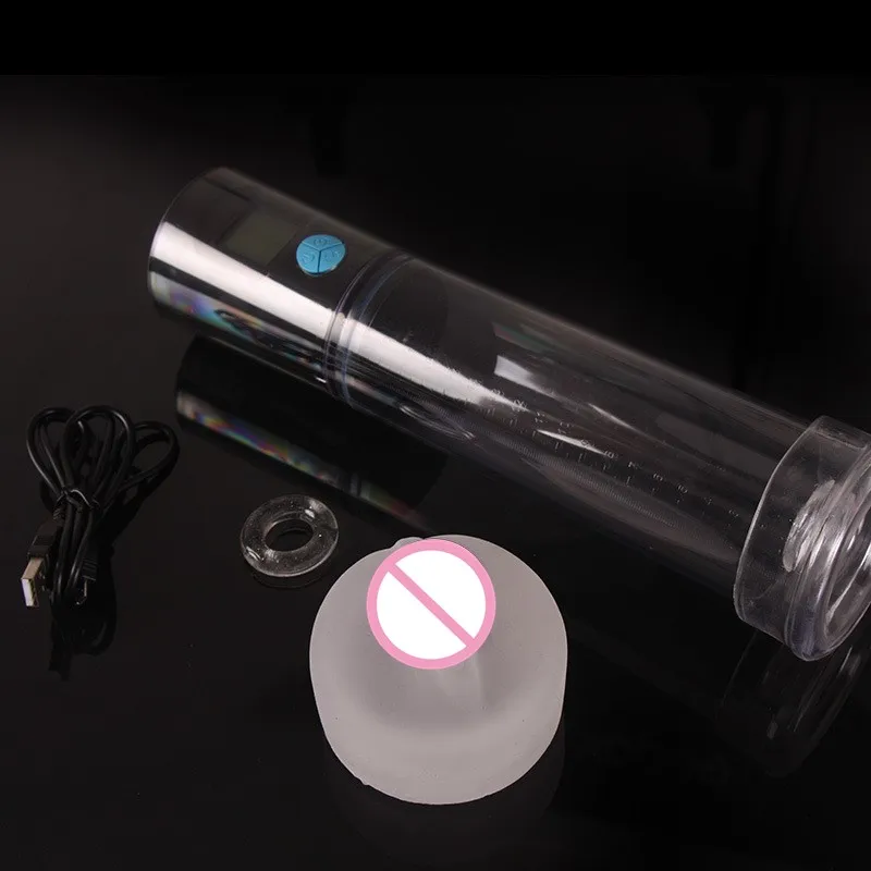 Penis Extender Automatic Vacuum Cup Trainer Enlargement Pump Delay Ejaculation Masturbatior Sex Toys for Men B2-5-8 | Красота и