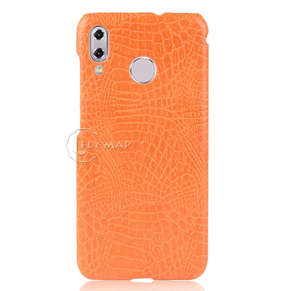 Чехол из крокодиловой кожи для ASUS ZenFone Max (M1) ZB555KL жесткий защитный чехол ПК X00PD