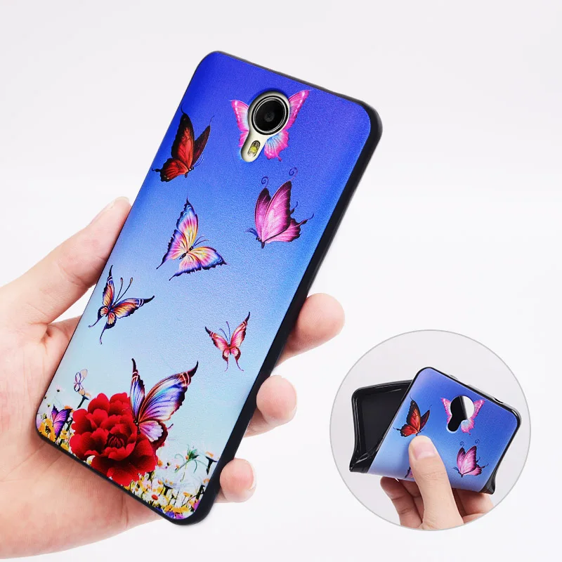 ТПУ силиконовый чехол для Prestigio Muze X5 LTE телефона мягкая задняя крышка PSP5518DUO TPU