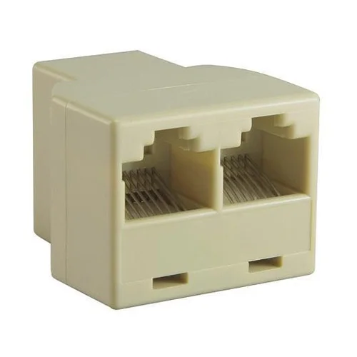 2015 горячая RJ45 CAT 5 6 LAN Ethernet сплиттер разъем адаптера ПК | Строительство и ремонт