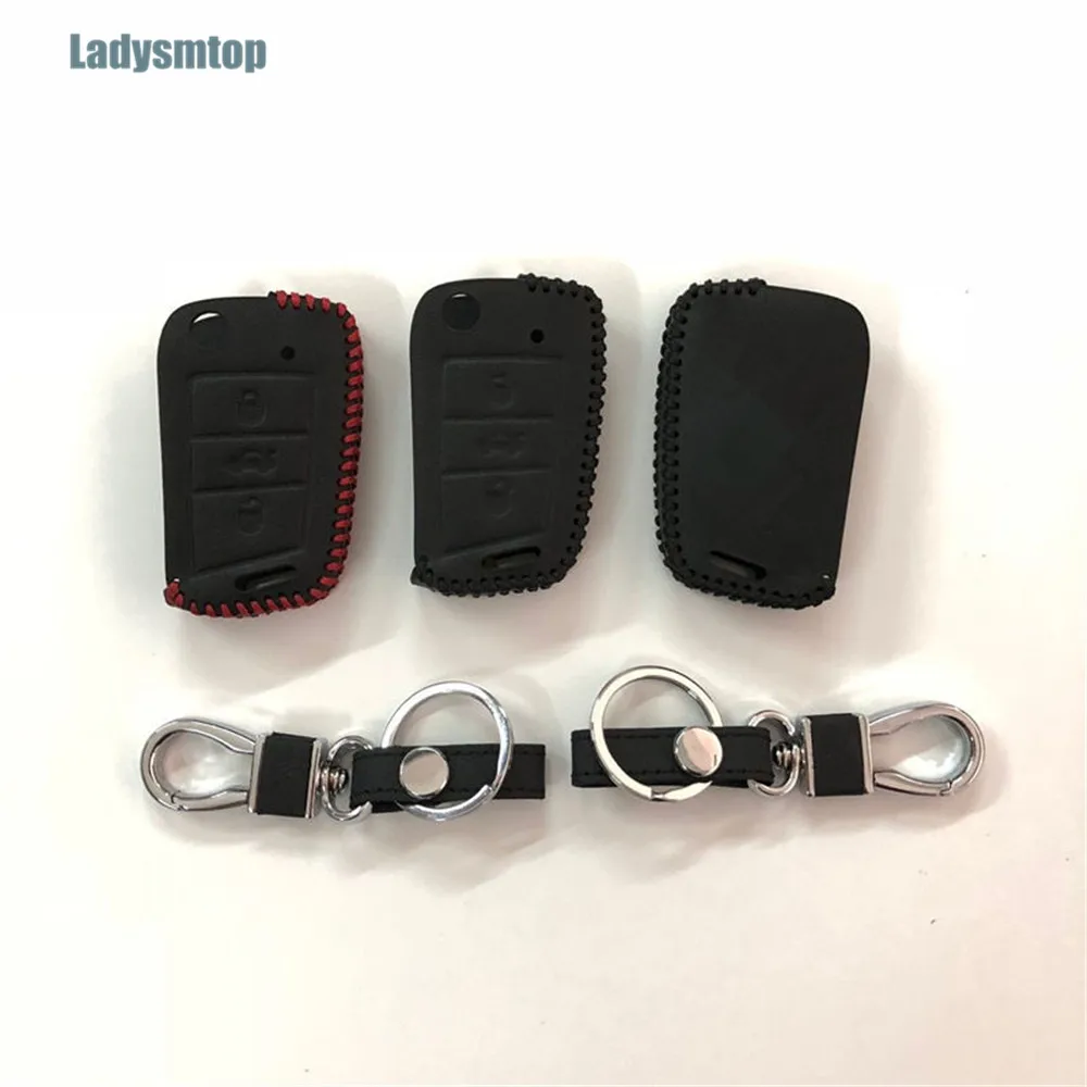 Чехол для автомобильного ключа Skoda Octavia Yeti Roomster Fabia Rapid Superb KODIAQ Citigo/для Seat Leon Toledo Altea