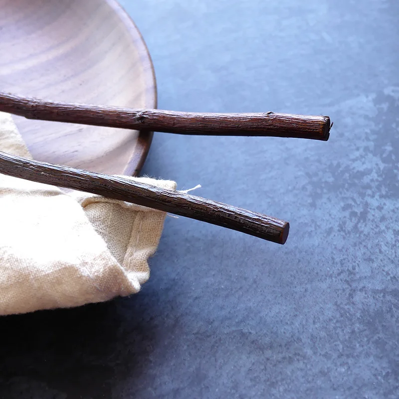

17.5CM 10pcs/lot Branch handle Coffee spoon bar wooden spoon unique Retro Fine handle stirring spoons