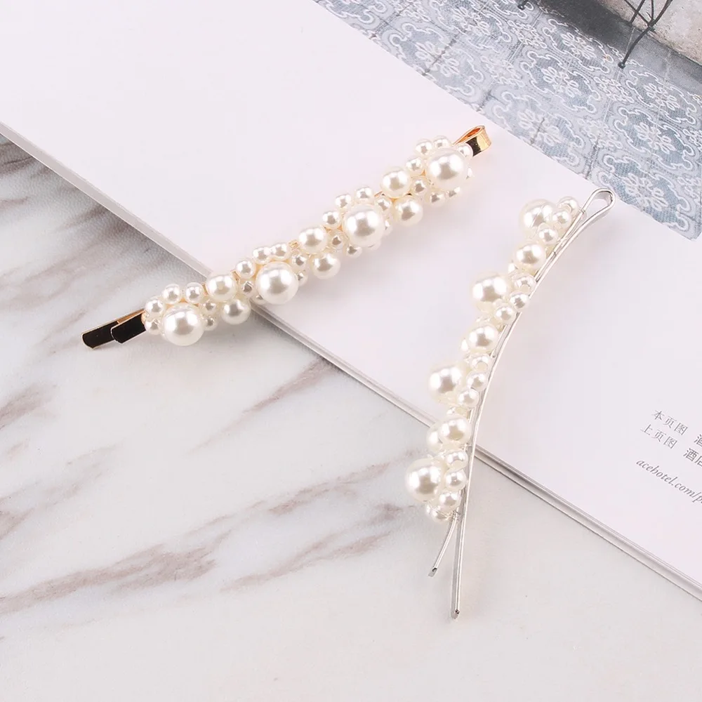 Girlgo INS Boho Кристалл сладкий заколки аксессуары для волос для женщин Стекло невесты подарки шпильки ручной работы имитация ювелирных изделий корейский