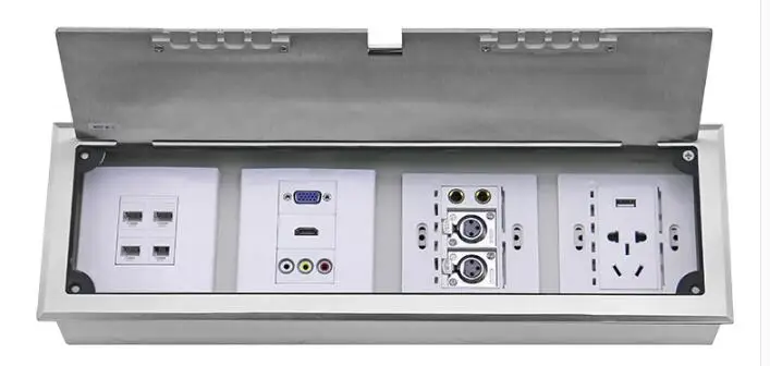 Универсальная Розетка открытого типа медная Водонепроницаемая Скрытая