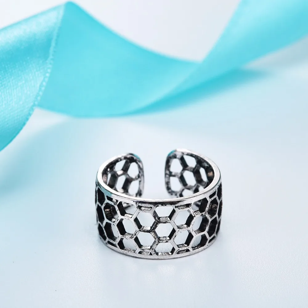 CHENGXUN мужские кольца в стиле ретро гнездо для улья с медовой расческой золотой